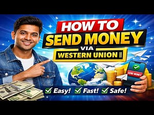 How to Send Money via Western Union | Step-by-Step Guide #WesternUnion#MoneyTransfer#SendMoney