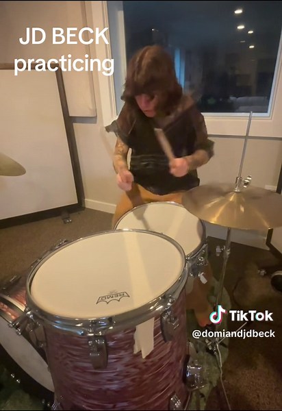 JD Beck putting autechre patterns on 🥁 #jdbeck | autechre