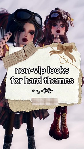 Unique Dress to Impress: Steampunk, Goblins & Ogres, Frutiger Aero