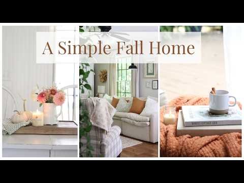 Simple Fall Decorating with What I Already Have | Natural Autumn Decor + A Special Announcement