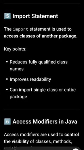#java programming #Theory #packages and access modifiers in java #part 7
