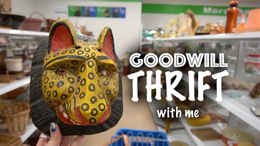 This is the best day I've had at Goodwill in a really long time. I arrived just as they were stocking the shelves and I found some amazing treasures to thrift for profit. | Crazy Lamp Lady