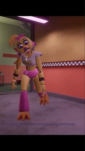 Fnaf Security Breach Toy Chica Mod # Shorts