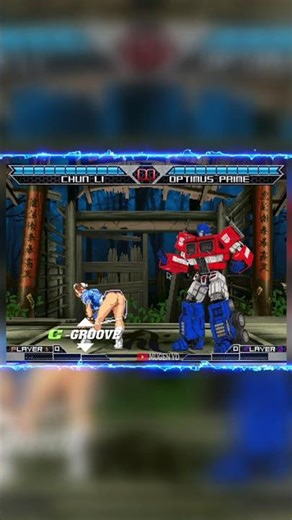 「TAS」The Ultimate Crossover: Chun-Li vs. Optimus Prime #shorts