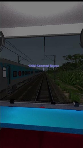 12009 Ahemdabad Shatabdi Express Cross Karnavati Express in Vistadoom #msts #ytshorts