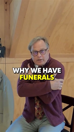 "Sometimes people ask why we have funerals.” In the third episode of Joe E. Pray’s Neighborhood series, Joe talks about how funerals help us remember, share stories, and keep love close, even when someone has passed away. When someone dies, does their story end? Or does it keep going in the people who remember them? 💛 If you have questions, write them below. Joe would love to hear them. | Pray Funeral Home, Inc.