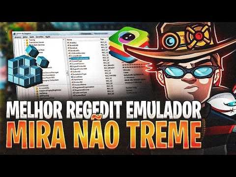 REGEDIT DO MOUSE ATUALIZADA 😈⚙️ RESOLVIDO MIRA TREMENDO BLUESTACKS - SENSIBILIDADE BLUESTACKS E MSI