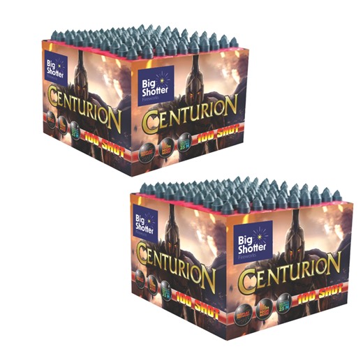 Centurion - 100 Shot Missile Cake (Pack of 2) | Big Shotter Fireworks