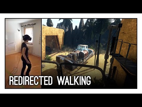 Redirected Walking in VR (Tech Demo)
