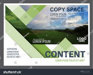Presentation Layout Design Template Annual Report Stock Vector (Royalty Free) 626166833 | Shutterstock