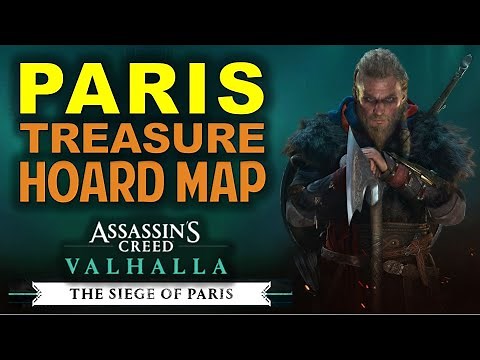 Paris: Treasure Hoard Map Location & Solution | AC Valhalla: The Siege of Paris (France DLC)