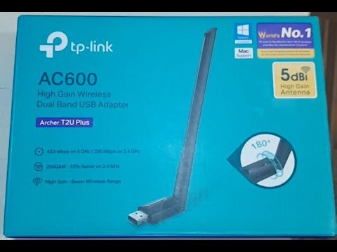TP Link 600 Mbps Wifi Wireless Network USB Adapter