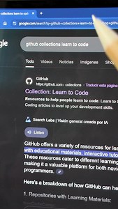 Así puedes encontrar los mejores recursos gratuitos para aprender a programar desde cero y todo desde GitHub #tech #dev #programador #developer | No es brujería, es tecnología