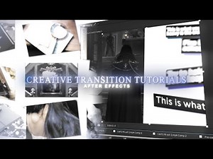 creative transitions ideas + tutorials pt 6 | after effects