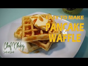 Easy pancake and waffle recipe