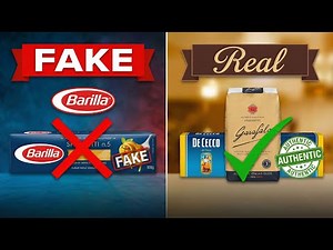 The 10 US Pasta Brands That Are Totally Fake Despite the Box Claims!