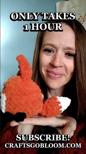 Super Cute Fox Crochet Pattern