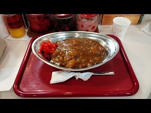 【番外編】帯広市の有名カレー店「インデアン」の盛り付けシーン