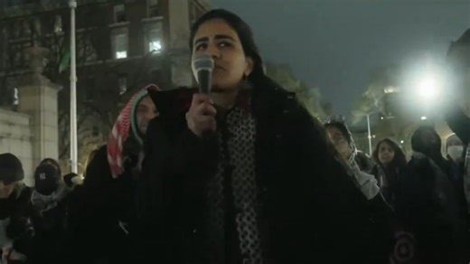 Video: 'Azadi' slogans raised in pro-Palestine protest at Columbia University