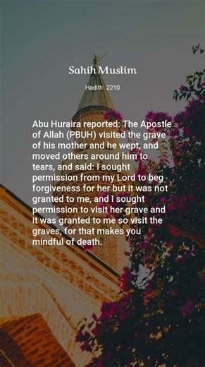 Sahih Muslim, Hadith: 2210, The Book of Prayer - Funerals