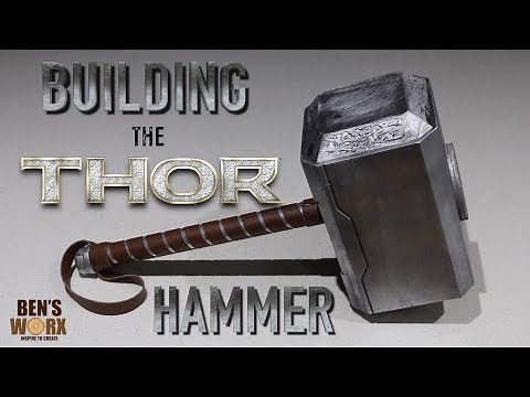 HOW TO MAKE THOR'S HAMMER **Diy Costume**
