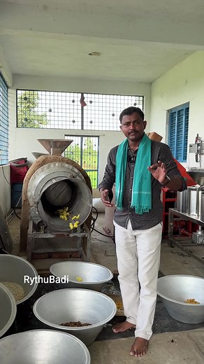 బొంగుల తయారీ యంత్రం Murmura Making Machine #reels #రైతుబడి #murmura #RajenderReddy #వ్యవసాయం | తెలుగు రైతుబడి