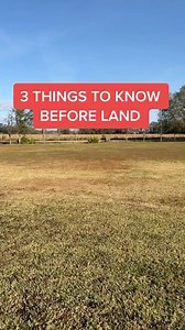 2K views · 20 reactions | 3 Things to know before buying vacant Land! #land #vacantland #buyland | The Land Point | Facebook