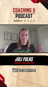 🎙️ Coach Brendan Suhr is joined by Marshall University Women's Basketball head coach @Juli_Fulks on episode 314 of the Coaching U Podcast pres. by Noah Basketball 🎧 Listen on your favorite platform: 🔗 coachingulive.com/pod 📺 Watch! coachinguplus.com/programs/ep314 | Coaching U