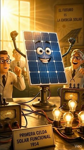 El invento que transformó la luz del sol en energía eléctrica ☀️⚡