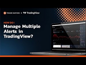 How do I Manage Multiple Alerts in TradingView?