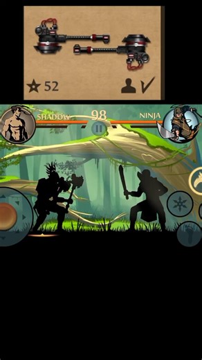 Shadow Fight 2 Thunder Hammer 💀 Powerful Weapon#SF2 #ThunderHammer #SF2Weapons #WeaponShowcase