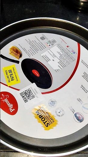 Easy Trick to Remove Stickers from New Cooker |Pan🍳| Vessels #shorts #tricks #easy#simple #trending