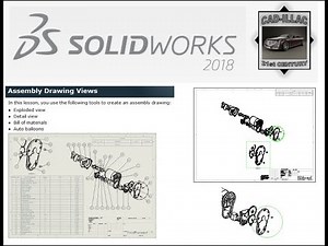 Drawing Part 3 - Advanced Techniques - SOLIDWORKS 2018