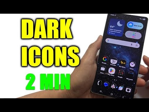 Customize One UI 8.5 Dark Icons in 2 Minutes on Samsung