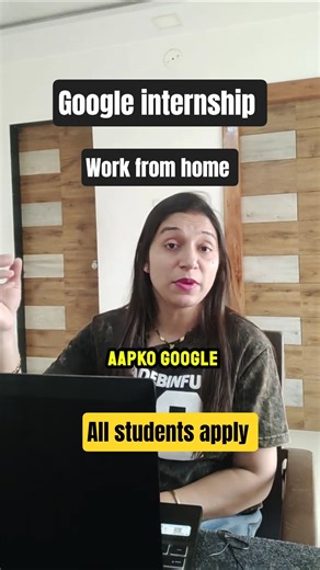 Virtual Google Internship🔥| Google Free Online Internship for College Students #shotrs