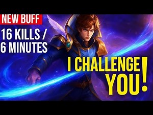 I challenge you to survive my Xavier [No Voice over]| 16 Kills – Unstoppable Gameplay MLBB