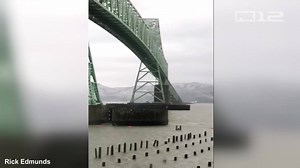 49K views · 614 reactions | Take a look at this video! FOX 12 viewer Rick Edmunds captured large sheets of ice falling off the Astoria-Megler Bridge. Be safe out there and for storm updates head to kptv.com/winterstorm/ | FOX 12 Oregon | Facebook