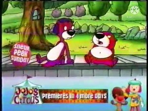 Playhouse Disney JoJo's Circus Premiere On Screen Promo (September 24, 2003)