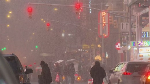 Historic snow storm hitting the Northeast