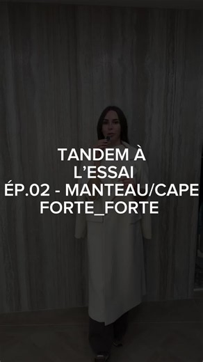 Manteau Cape Forte_Forte : L'Essentiel Hiver de Villa Tandem