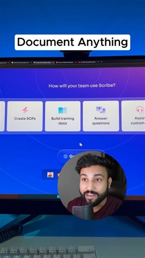 Harsh Gautam on Instagram: "Turn Any Process Into a Step By Step Guide #scribepartner #scribehow #scribe"