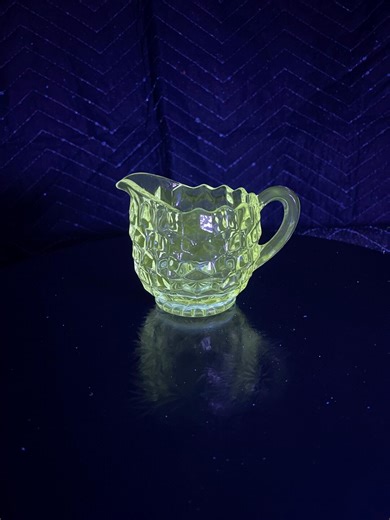 Vintage Fostoria American Clear Glass Creamer - Etsy