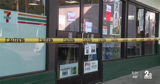 ATM machine stolen on Christmas Eve from Reisterstown Road 7-Eleven