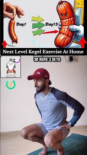 Boost Your Performance: Exercises That Help Men Last Longer Naturally 💥#shorts