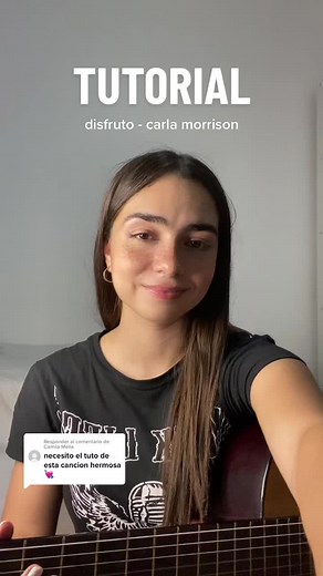 Respuesta a @Camila Mella #tutorial #disfruto @carla ✨ #carlamorrison #abrilarroyo