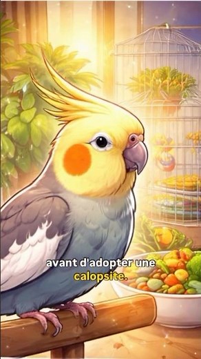 🦜 Ce qu’il faut savoir AVANT d’adopter une calopsitte | Conseils essentiels. #calopsitte #oiseaux