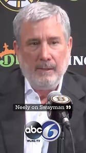 Cam Neely seems a little fed up with the Jeremy Swayman contract situation. | TSN