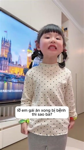 When Grandma was about to pick up the cake that had fallen to the ground for her granddaughter to...