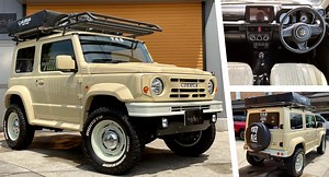 You Could Buy This Retro-Flavored Suzuki Jimny For $21K In Japan | Carscoops