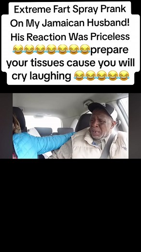 Hilarious Fart Spray Prank on Jamaican Husband